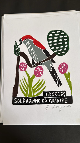 J Borges ,assinada Tit. São Francisco De Assis ( P 5701 (Usado)