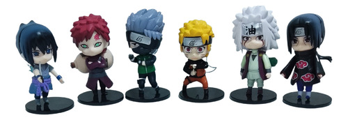 Figuras De Colección Naruto 10cm (juego Completo 6und)