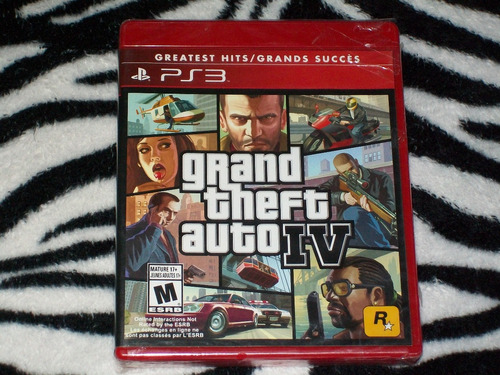 Grand Theft Auto Iv 4 Nuevo Fisico Y Sellado Ps3