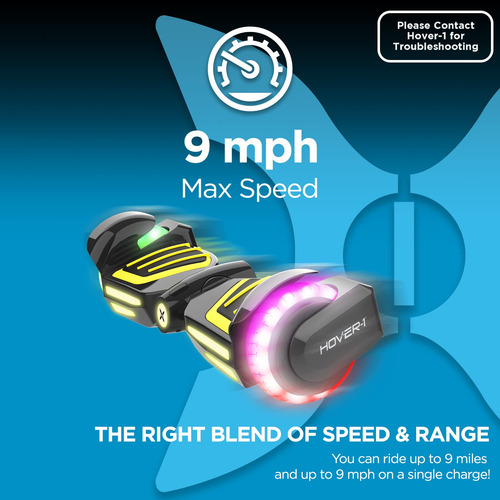 Hover-1 Ranger Hoverboard Eléctrico 9 Mph 9 Millas Ews