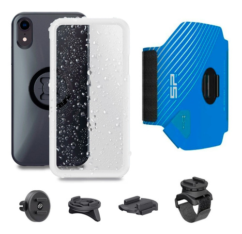 Kit Soporte Celular Auto Sp + Funda + Brazalete iPhone XR