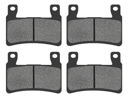 2 Pares De Pastillas De Freno Para Honda Cbr750 Fh Superaero