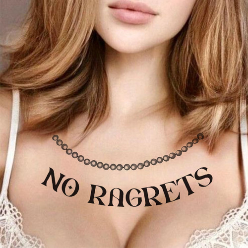 Láminas De Alambre De Púas Para Tatuajes Temporales, En Form