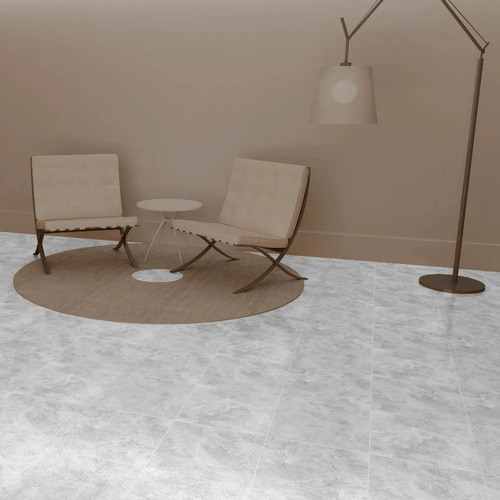 Ceramica 37x37 Cañuelas Niza Gris Brillo 1ª Calidad X 1 M2