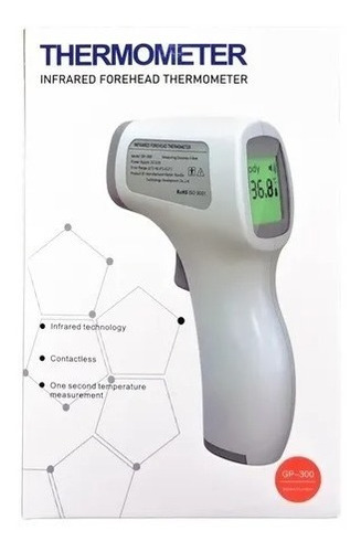 Termometro Digital Laser Infrarrojo Sin Contacto Gp300
