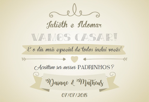 Imagem 5 de 9 de Caixa Convite E Lembrança Padrinhos Casamento - 12 Unidades