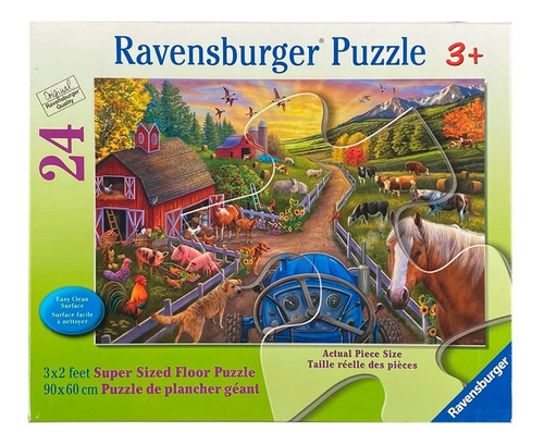 3076 Mi Primera Granja Rompecabezas Ravensburger 24 Piezas