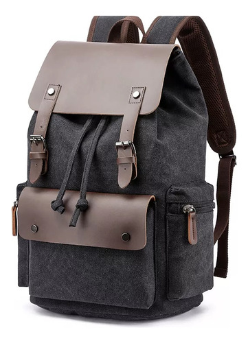 Lienzo Bolsa Casual Ordenador Hombro Mochila Estudiante 1