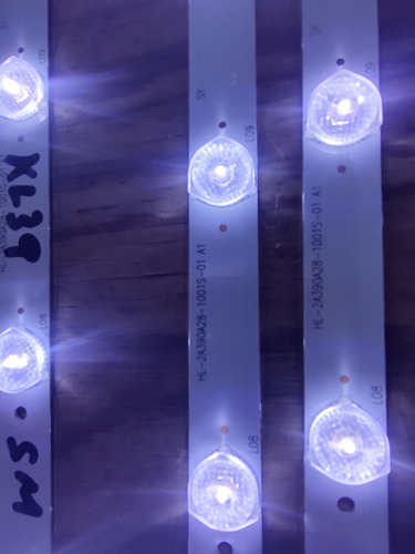 4 Tiras De 10 Leds De Pantalla Ekt Mod Kl39sm064 (Usado)