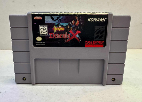 Castlevania Dracula X | Snes Super Nintendo Original (Reacondicionado)