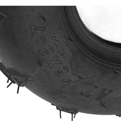 Aspiradora De Goma Go Kart Tires 16x87 Con Patrón De Llama