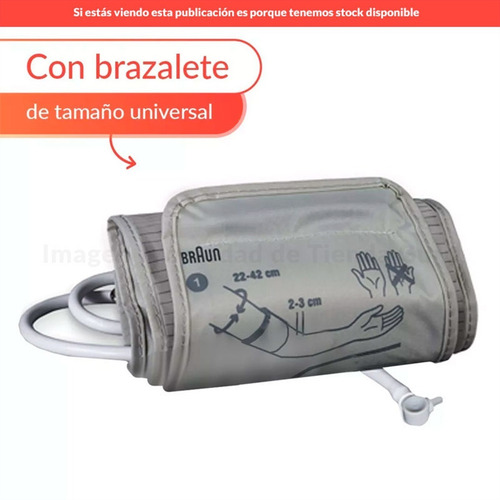 Imagen 3 de 10 de Tensiómetro Digital De Brazo Braun Automatico App Bua5000arr