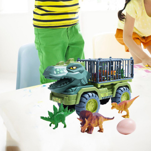 2 Dinosaurios Transporte Coche Coches Juguetes Juego Para