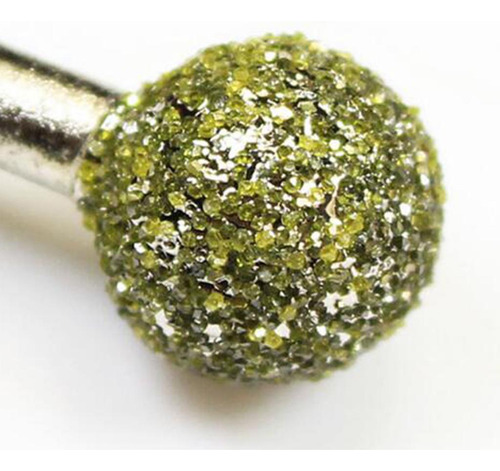 2 Piezas De Cabeza De Molienda De Diamante, Punta 10 Mm 6 Mm