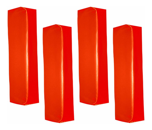 4 Pilon Esquina Color Naranja