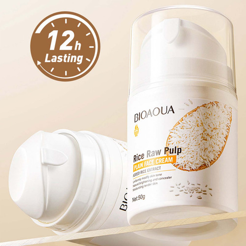 Rice Puree Whitening Cream Brightening And Rejuvenating Face