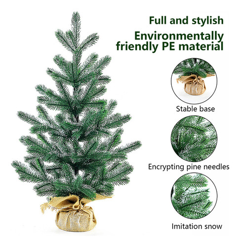 Árbol De Navidad Artificial De 50 Cm, Exquisita Simulación