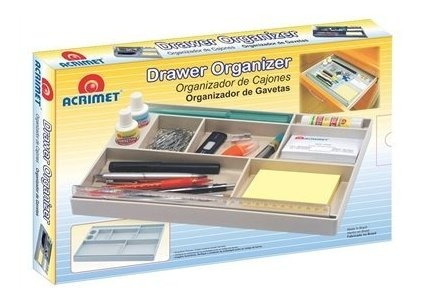 Imagen 3 de 8 de Acrimet Cajón Organizador De Almacenamiento Multiusos Para S