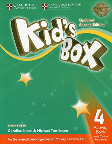 Libro Kids Box 4 Activity Book With Online Resources Updated