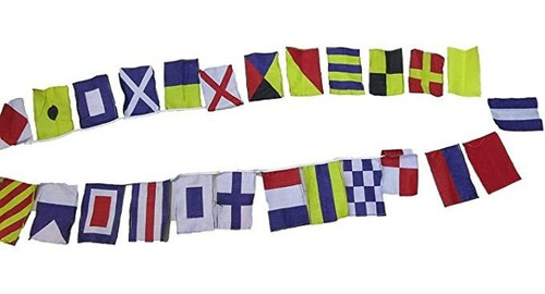 100% Algodón - Bandera Internacional De Señal Marítimos - 26