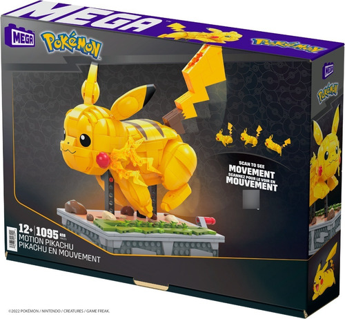 Juguete De Construcción Mega Construx Pokémon Pikachu 1087 Pikachu