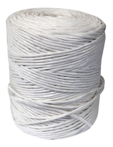 Rollo De Rafia Cal.3 Blanco 1kg
