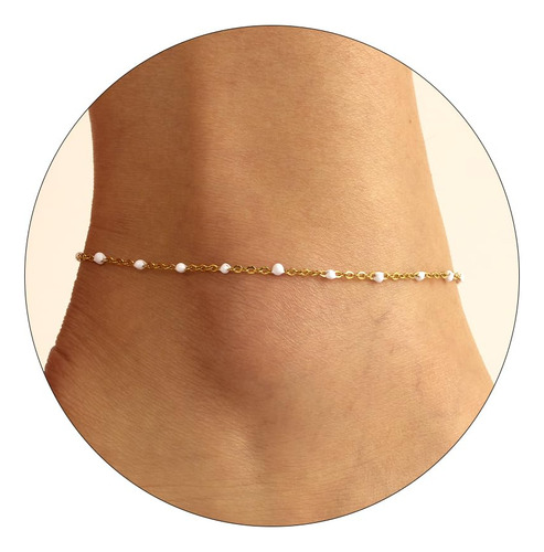 Pulsera De Tobillo Oro