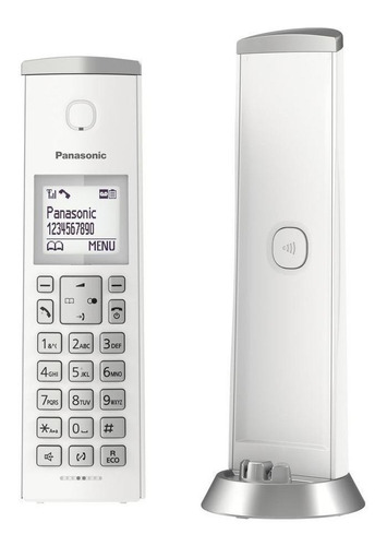Imagen 1 de 2 de Teléfono inalámbrico Panasonic KX-TGK210 blanco
