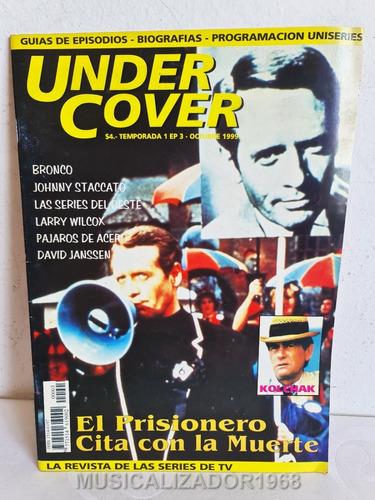 Revista Under Cover N° 3 Octubre '99 El Prisionero + Envíos