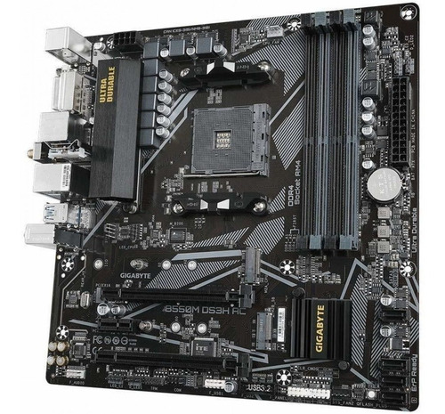 Motherboard Gigabyte B550m Ds3h Ac Amd Am4 Ddr4 Wifi
