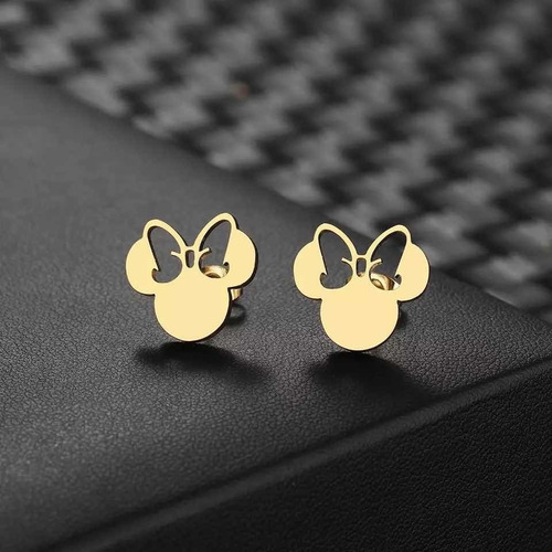 C Aros Importados Minnie Mouse De Acero Quirúrgico