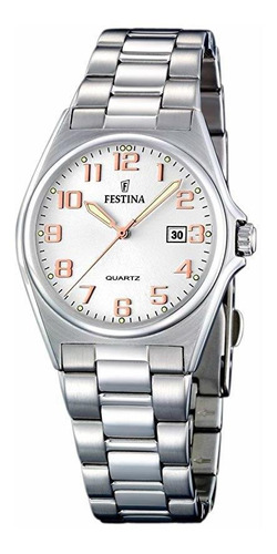 Reloj Festina F16375/7 Plateado Mujer