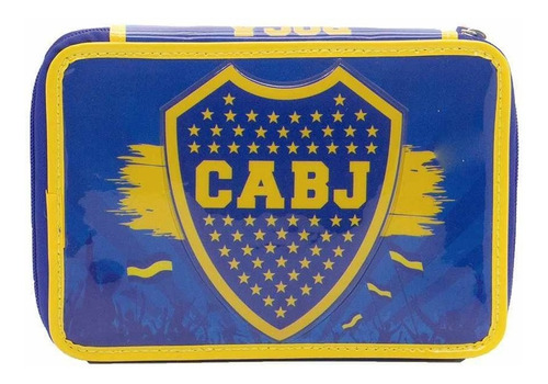 Cartuchera Boca Juniors 1 Cierre Pvc Bo028 Licencia Original