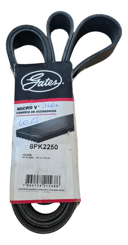 Correia Do Alternador Marcopolo 8pk2250 Gates
