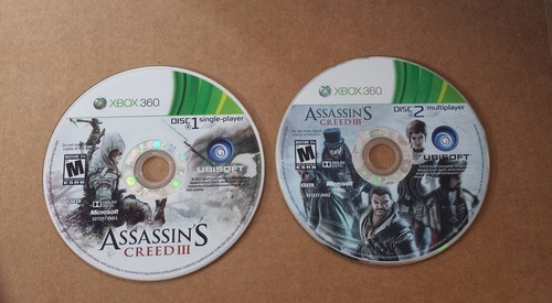 Assassins Creed Lll Xbox 360 Cd Juego