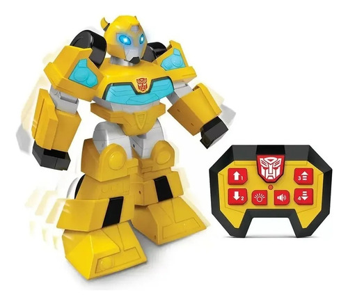 Hasbro Transformers Figura Rescue Bots Academy Luz Y Sonidos Bumblebee Bumblebee
