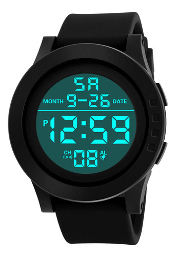 Reloj Led Con Pantalla Digital Para Hombre, Date Sport, Muje