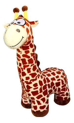 Pelucia Girafa Marrom Grande 50cm Squish Pals Toyng 46683