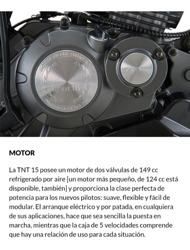 Benelli Tnt 15 18 Cuotas De $15.000 Fijas Y En Pesos