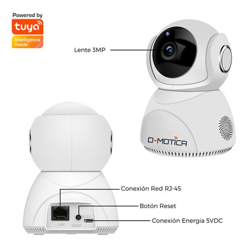Imagen 6 de 9 de Cámara Vigilancia Wifi Inteligente Full Hd, Auto Tracking Ia