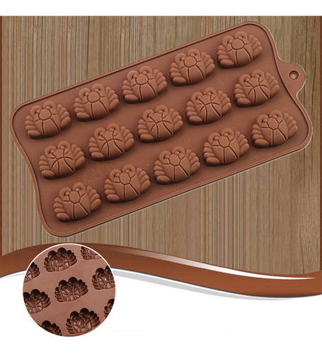 15 Bonitos Moldes De Chocolate Con Forma De Cangrejo Para De