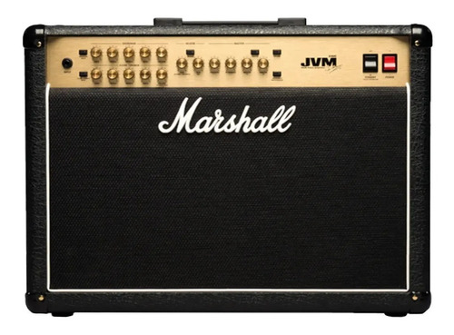 Amplificador Marshall JVM JVM210C Valvular para guitarra de 100W cor preto/dourado