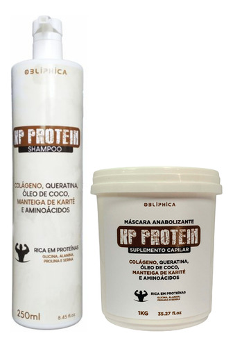Shampoo Anabolizante Capilar Kp Protein Kaedo Obliphica250ml
