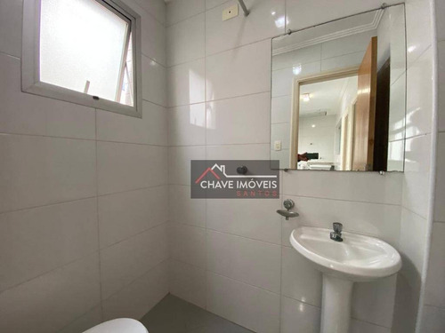 Imagem 20 de 30 de Apartamento Com 3 Dormitórios, 2 Suítes, 2 Vagas, À Venda, 175 M² Por R$ 718.000 - Ponta Da Praia - Santos/sp - Ap2960
