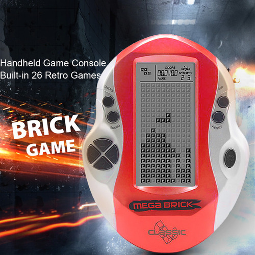 Consola Portátil Portátil Lcd De 3 Pulgadas Con 26 Juegos In