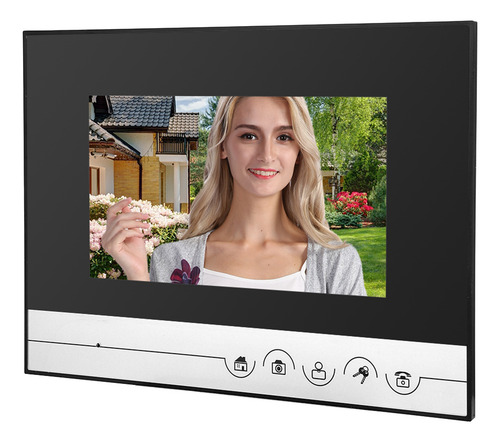 Videoportero Con Sistema De Intercomunicación Tft De 7 Pulga