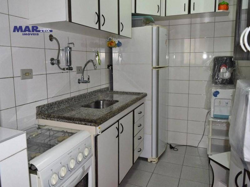 Imagem 11 de 12 de Apartamento À Venda No Guarujá, Na Praia Das Astúrias, Próximo Da Praia, 02 Vagas De Garagem E Lazer. - Ap11031