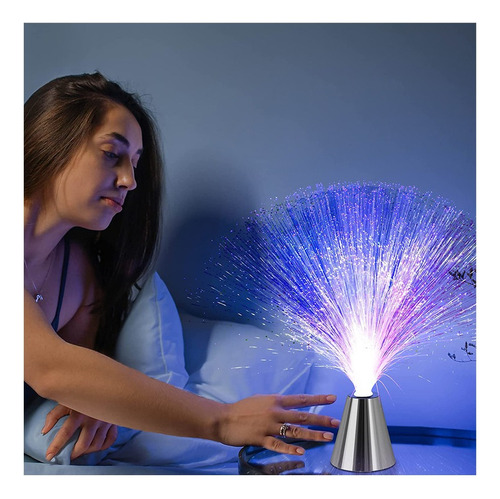 ¡ Lámpara De Fibra Óptica Sensorial - Lámpara De Fibra De