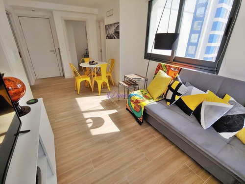 Imagen 5 de 18 de Venta De Apartamento A Estrenar 1 Dormitorio En Playa Brava, Punta Del Este