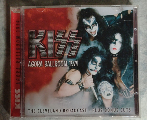 Kiss Agora Ballroom 1974 Cd Usa Impecable